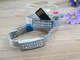Bracelet en silicone avec coque en métal Bracelet pour lecteur flash USB en cuir 32 Go 128 Go